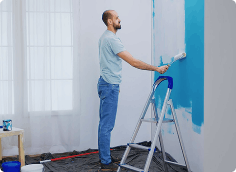 Painted Feature Walls