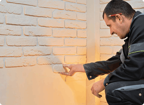 Travertine Effect